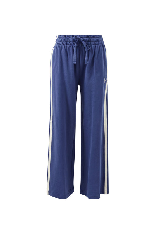 Gigi Wide Leg Pant - Washed Navy