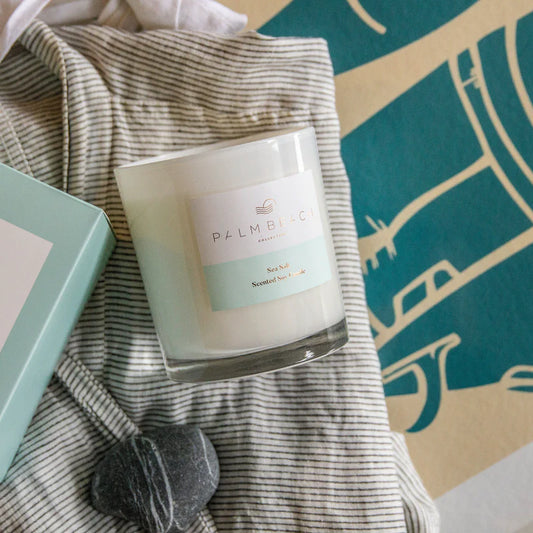 Sea Salt 420g Candle - Palm Beach