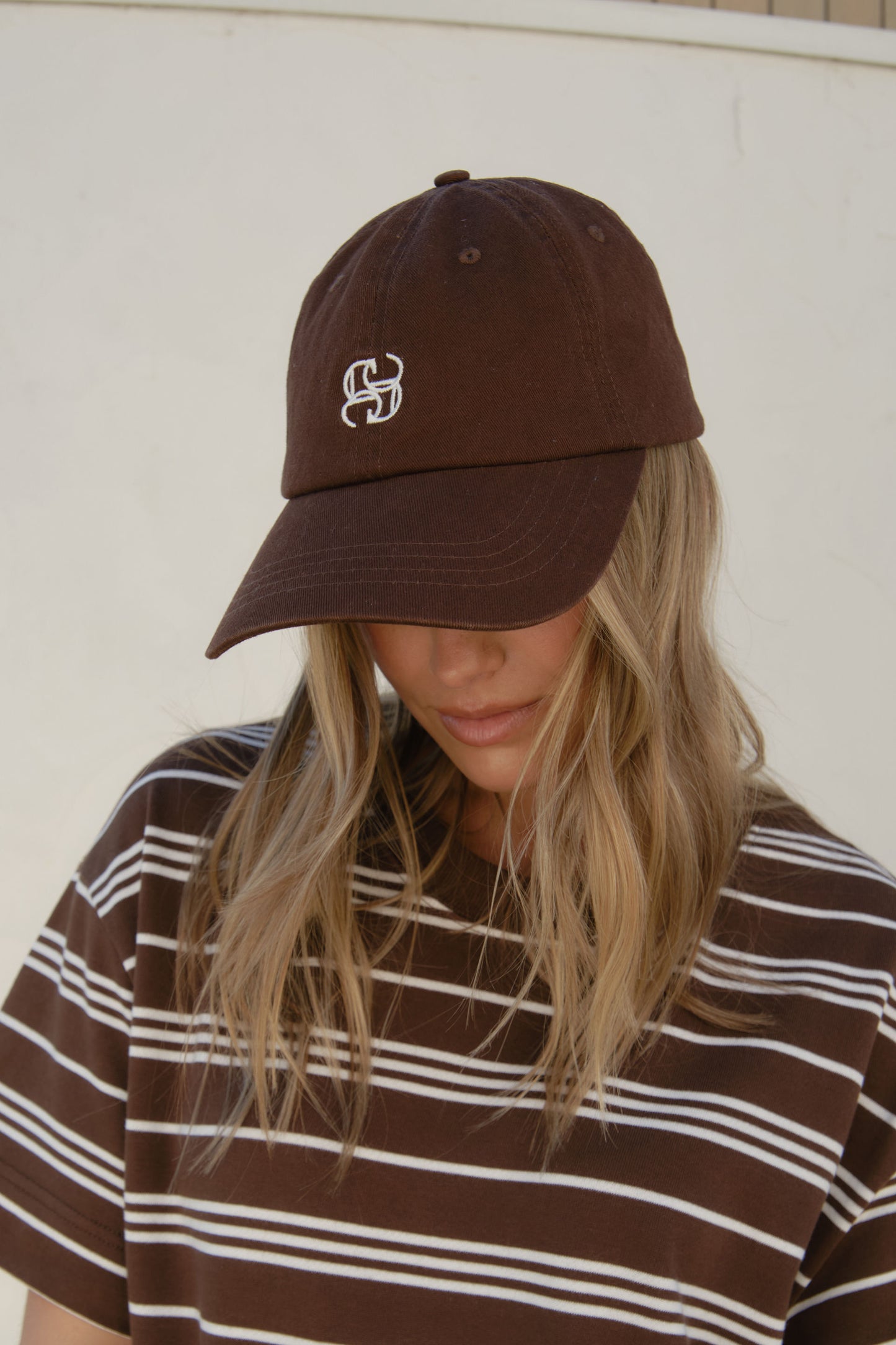 Winter Choc Monogram Cap