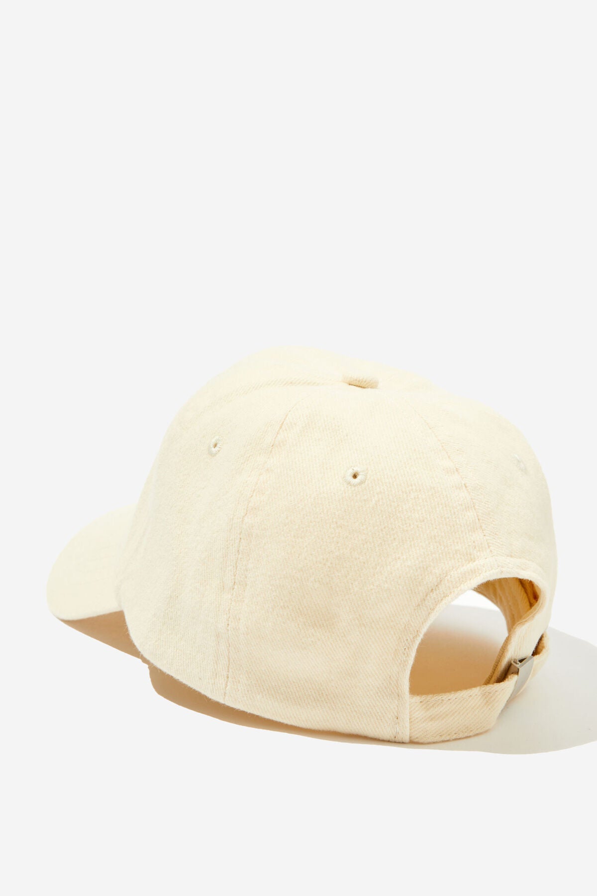 Ecru Monogram Cap