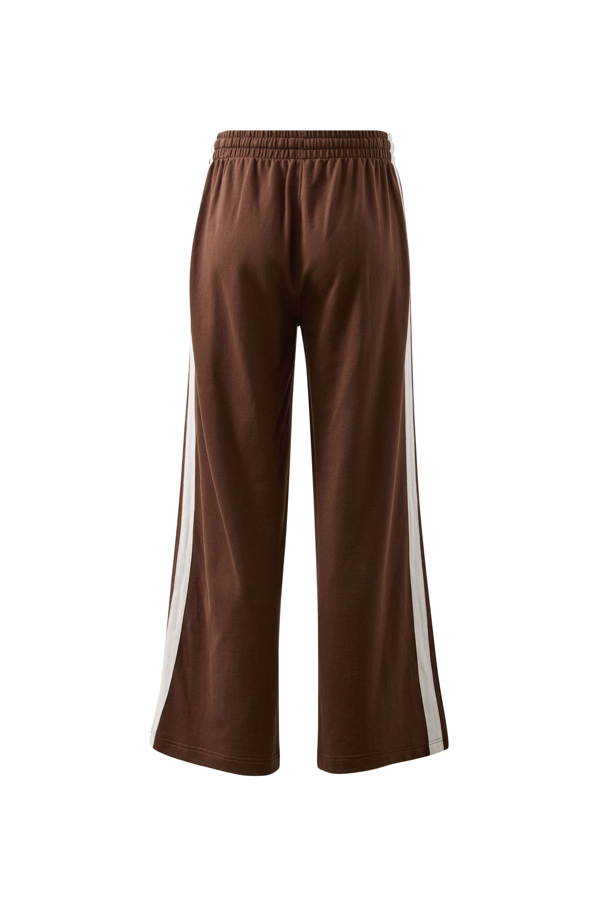 Gigi Wide Leg Terry Pant - Chocolate