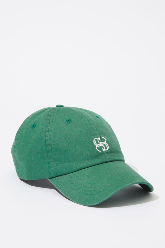 Green Monogram Cap