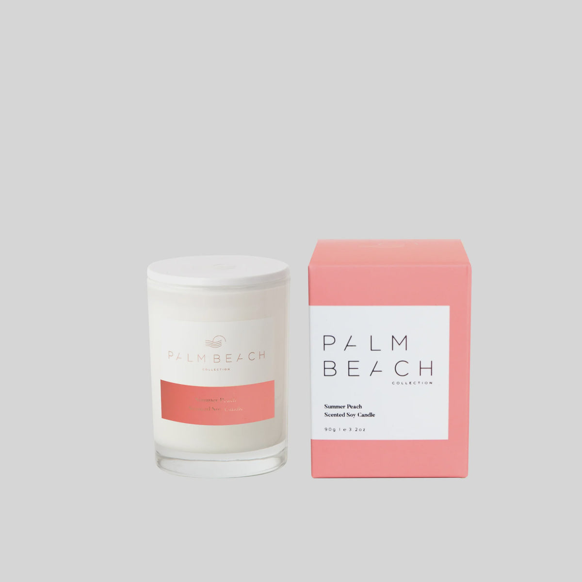Summer Peach 90g Candle - Palm Beach