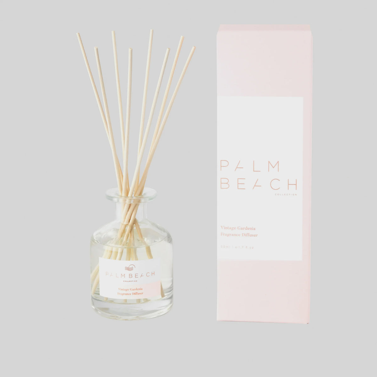 Vintage Gardenia Mini Reed Diffuser 50ml