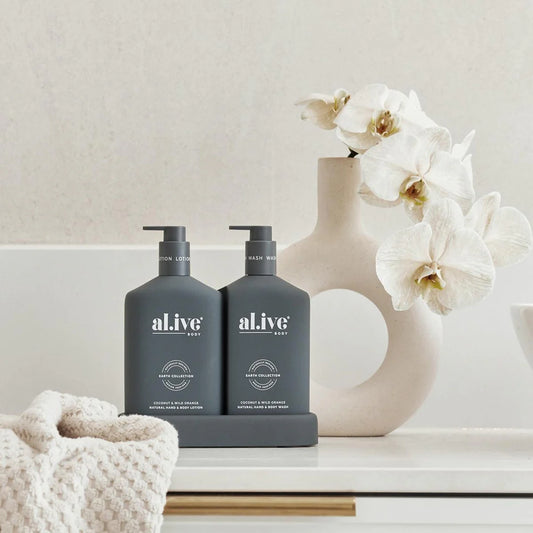 Wash & Lotion Duo - Coconut/Wild Orange - al.ive body