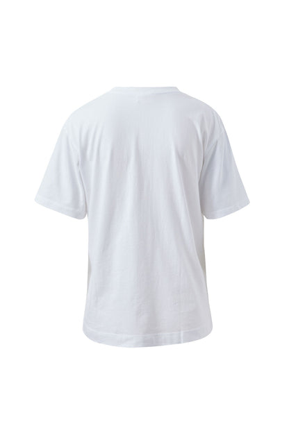Stevie Tee - White Red Varsity