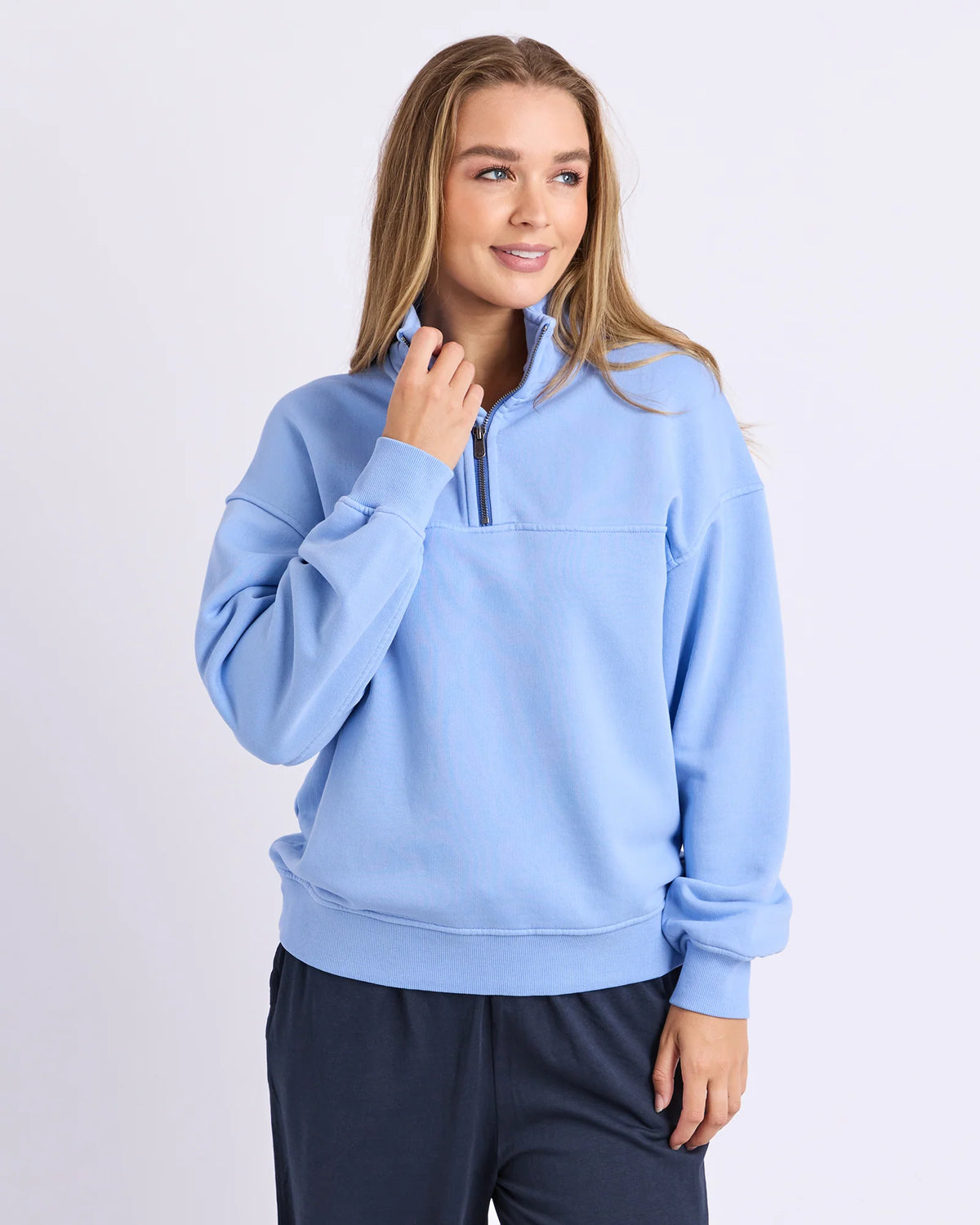 College Zip Crew - Bluebell