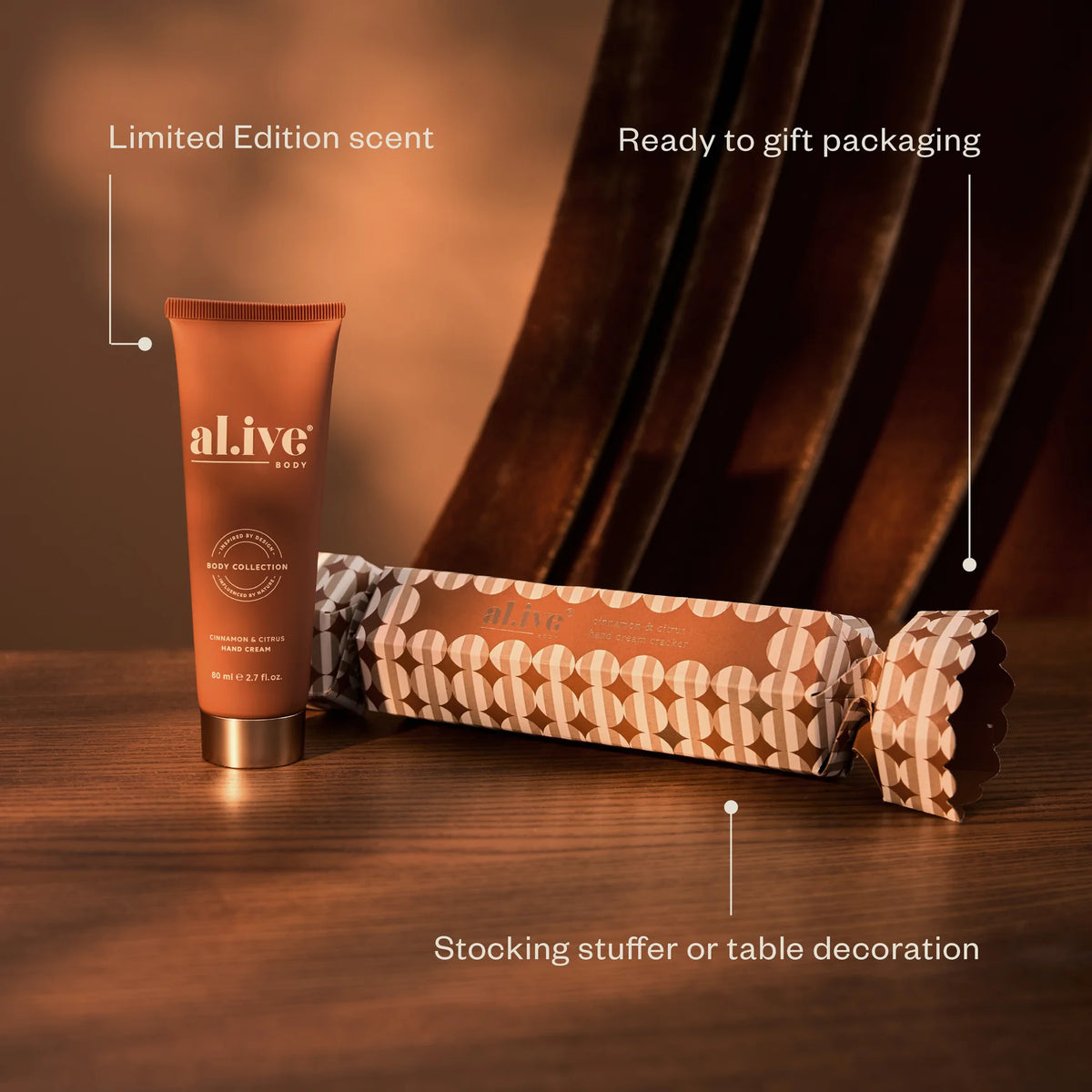 Hand Cream Cracker - Cinnamon & Citrus