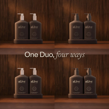 Transformative Wash & Lotion Duo - Vanilla Cream & Tonka Bean