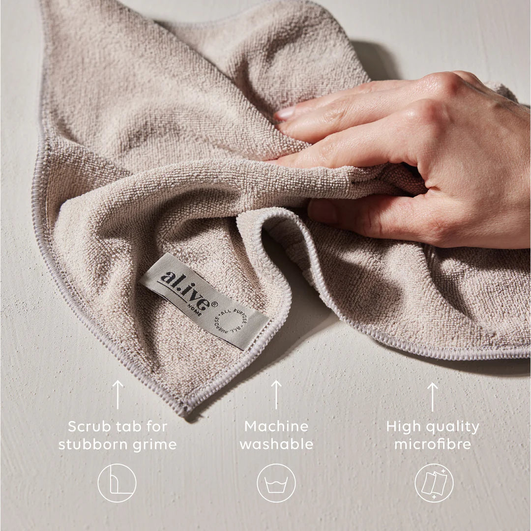 All Purpose Microfibre Cloth - al.ive body
