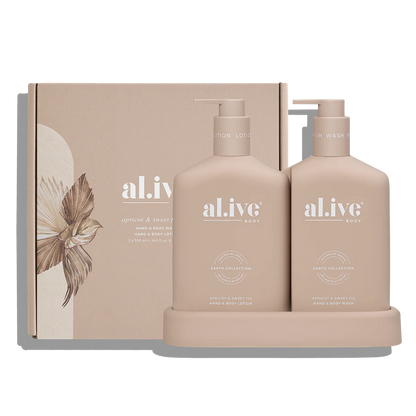 Wash & Lotion Duo - Apricot/Sweet Fig - al.ive body