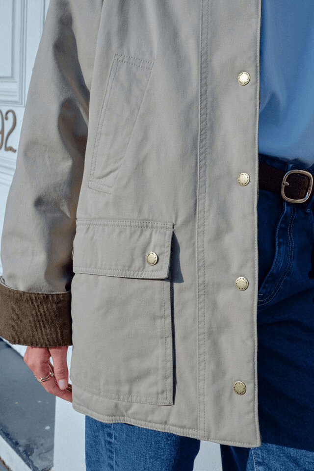 Barn Jacket - Ash Green