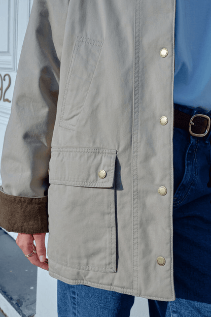 Barn Jacket - Ash Green