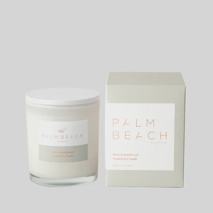 Clove & Sandlewood 420g Candle - Palm Beach