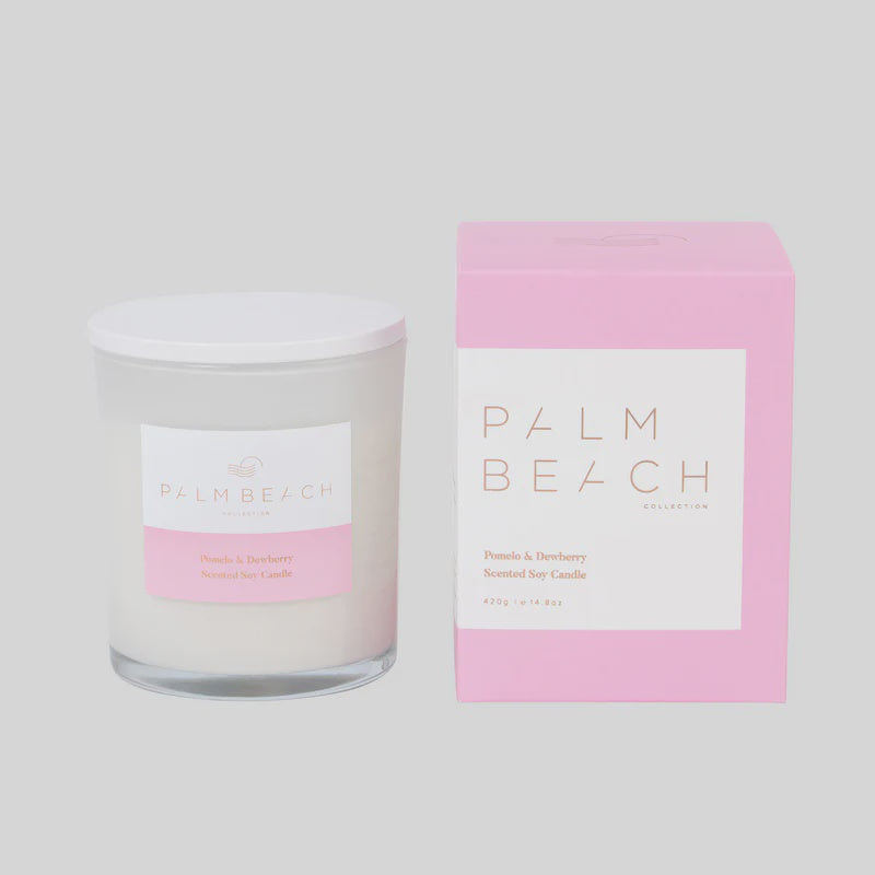 Pomelo & Dewberry 420g Candle - Palm Beach