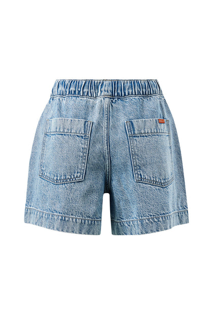 Darcy Relaxed Short - Vintage Blue Wash