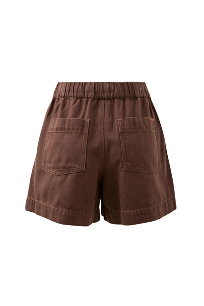 Darcy Relaxed Short - Chocolate