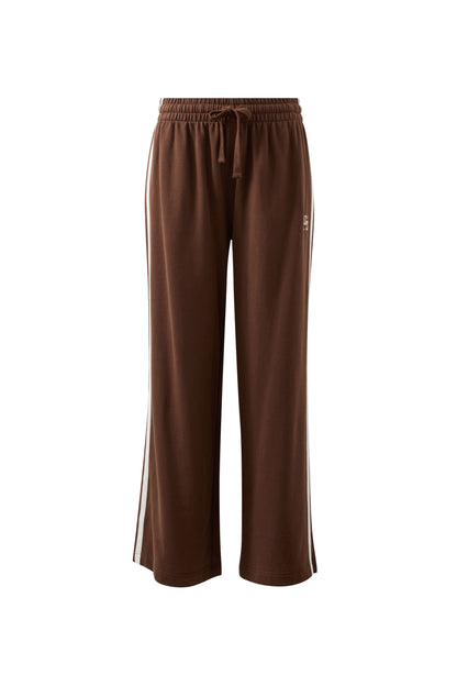 Gigi Wide Leg Terry Pant - Chocolate