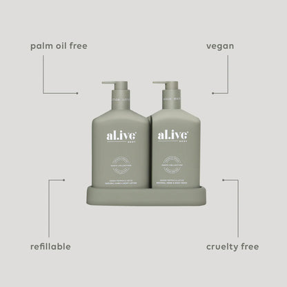 Wash & Lotion Duo - Green Pepper/Lotus (discontinued scent)