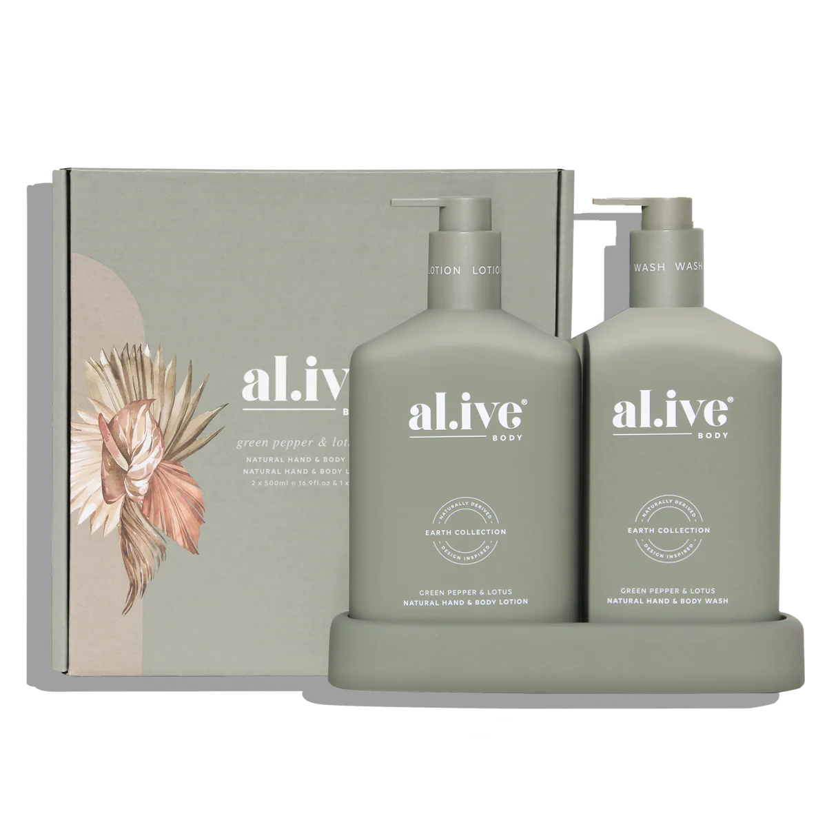 Wash & Lotion Duo - Green Pepper/Lotus (discontinued scent)