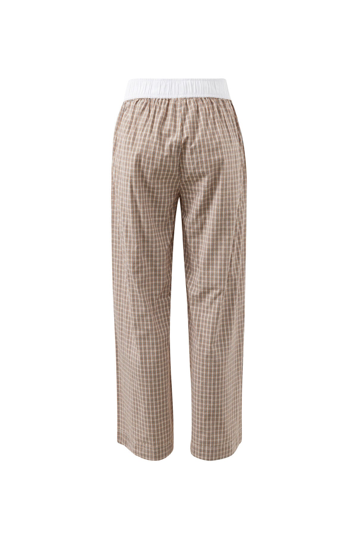 The Lounge Pant - Toffee Check