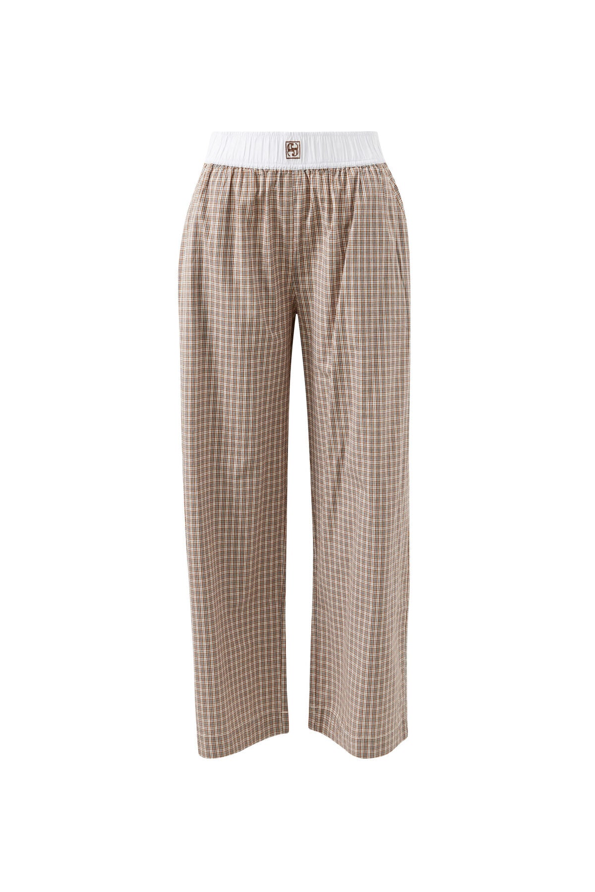 The Lounge Pant - Toffee Check