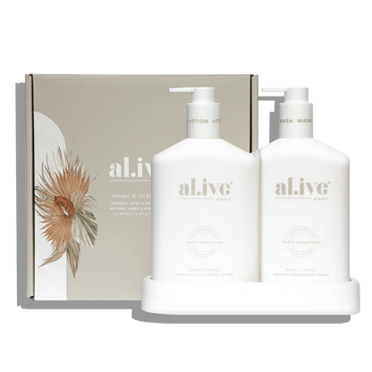 Wash & Lotion Duo - Mango & Lychee - al.ive body