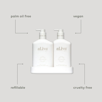 Wash & Lotion Duo - Mango & Lychee - al.ive body