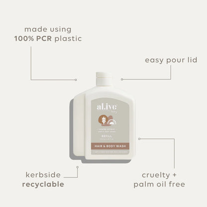 Refill Hair & Body Wash BABY - al.ive body