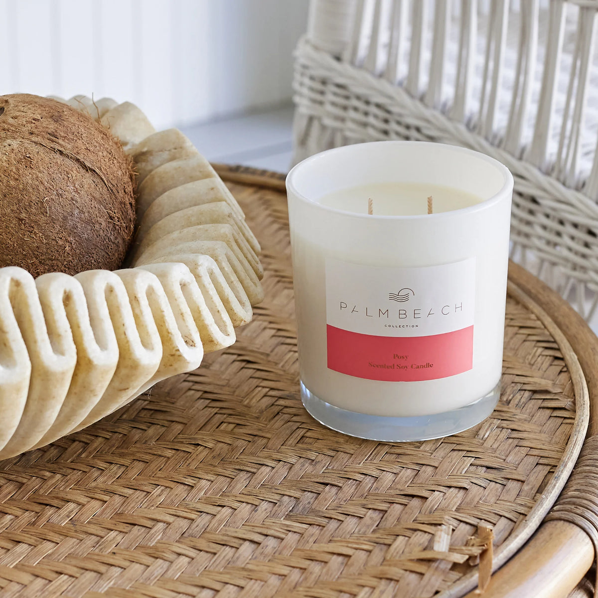 Posy 420g Candle - Palm Beach
