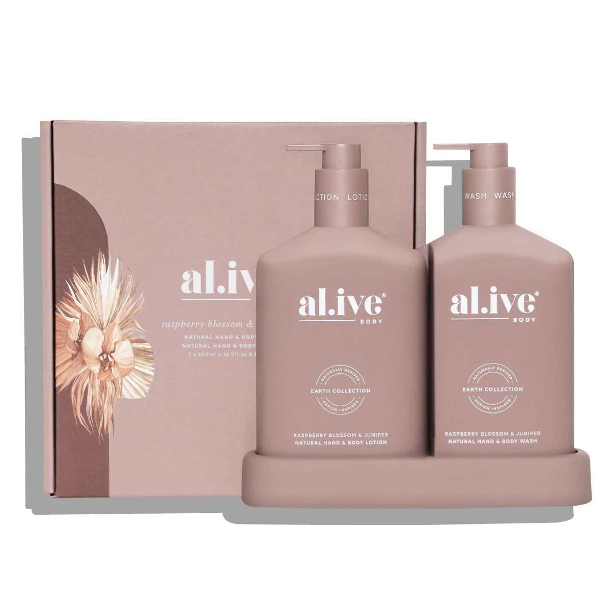 Wash & Lotion Duo - Raspberry Blossom/Juniper - al.ive body