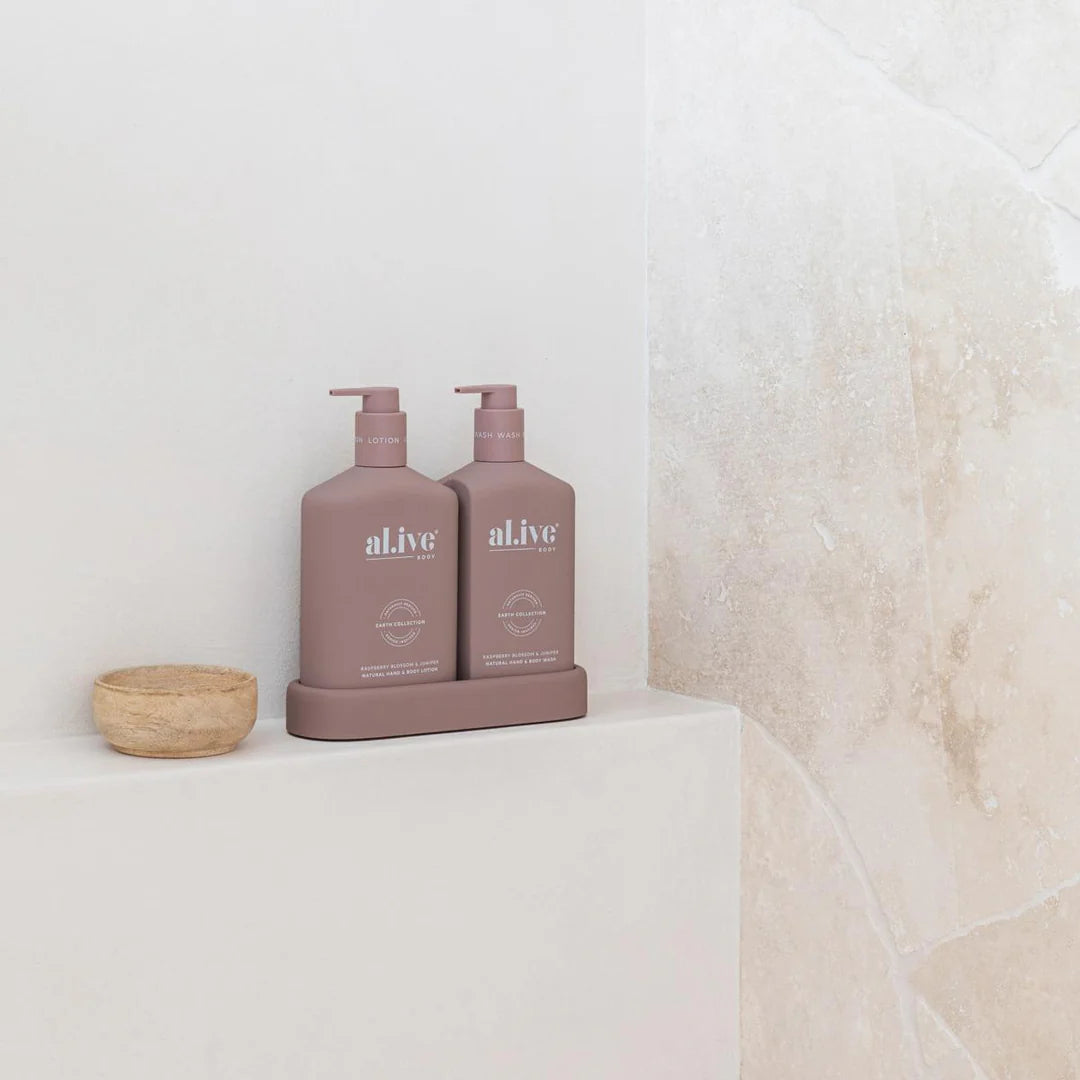 Wash & Lotion Duo - Raspberry Blossom/Juniper - al.ive body