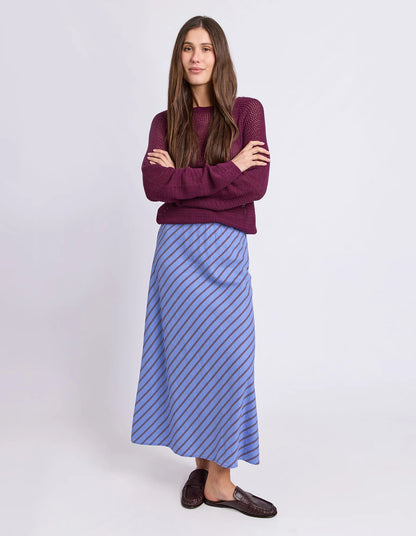 Alba Skirt - Cornflour Blue
