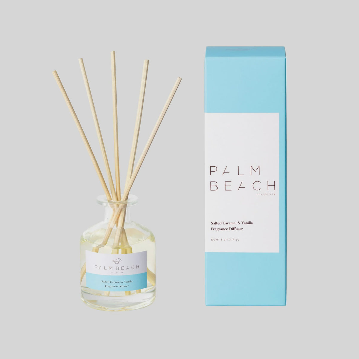 Salted Caramel & Vanilla Mini Reed Diffuser 50ml