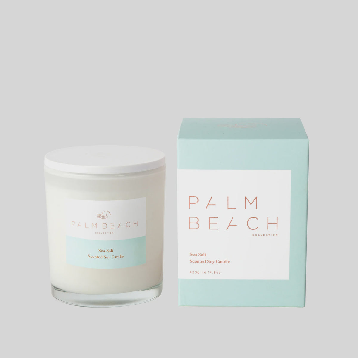 Sea Salt 420g Candle - Palm Beach