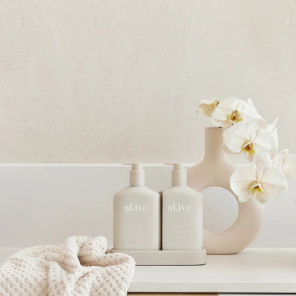 Wash & Lotion Duo - Sea Cotton/Coconut - al.ive body
