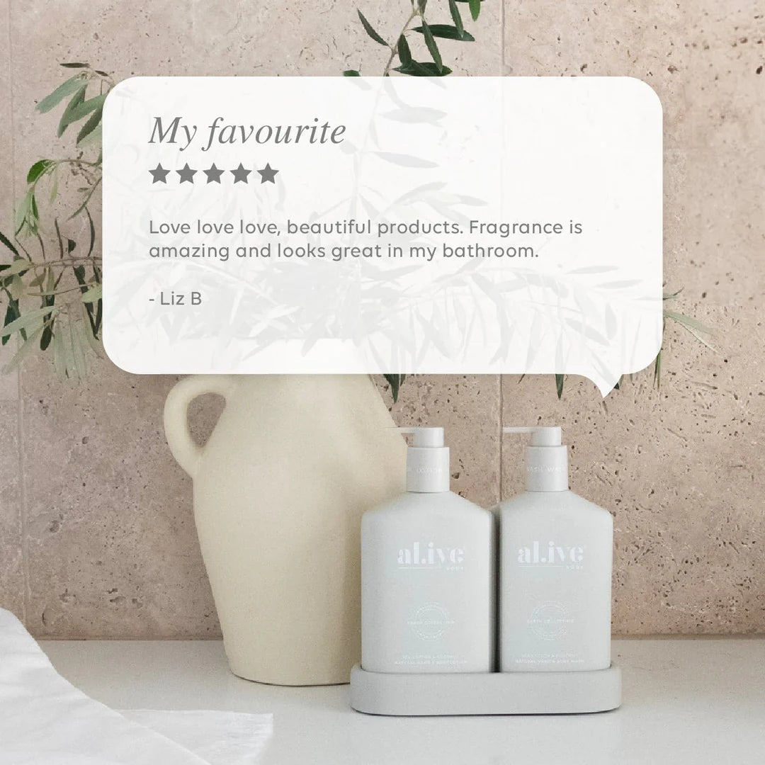 Wash & Lotion Duo - Sea Cotton/Coconut - al.ive body