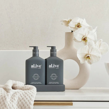Wash & Lotion Duo - Coconut/Wild Orange - al.ive body