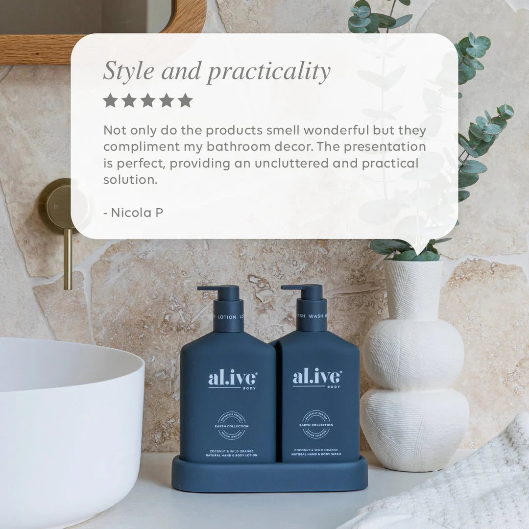 Wash & Lotion Duo - Coconut/Wild Orange - al.ive body