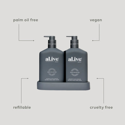 Wash & Lotion Duo - Coconut/Wild Orange - al.ive body